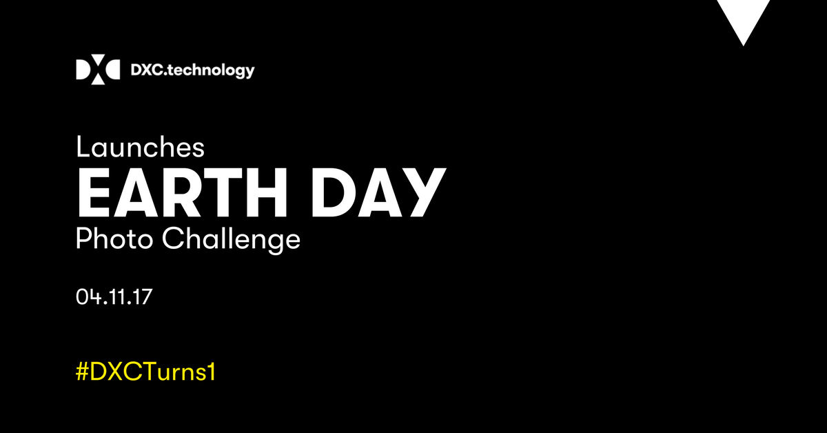 DXC_UKI's tweet photo. On the 11th April 2017, @DXCTechnology launches Earth Day photo challenge! Look out for our DXC pledges this year.. #DXCTurns1 #DXCMilestones #HelloDXC https://t.co/rT8FYiNHgf