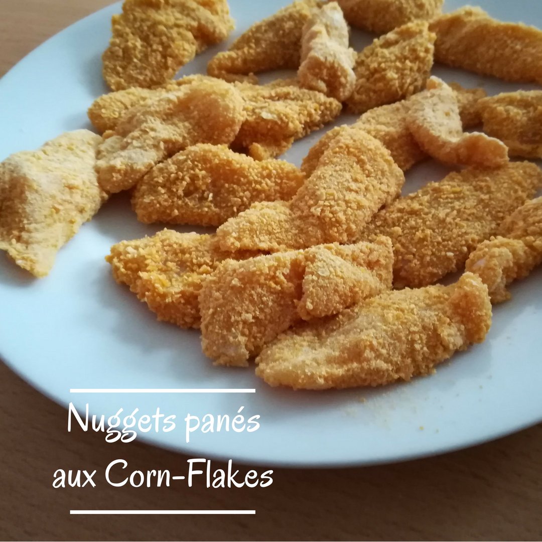 Une délicieuse recette de nuggets panés aux corn-flakes 😋 devinequivientbloguer.fr/nuggets-de-pou…