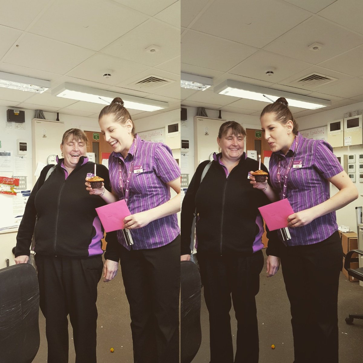 A lovely team WOW from Wendy to Magda who's birthday it is today! <a href="/SDEBDD/">simon ewins</a> @Hinson_Yates