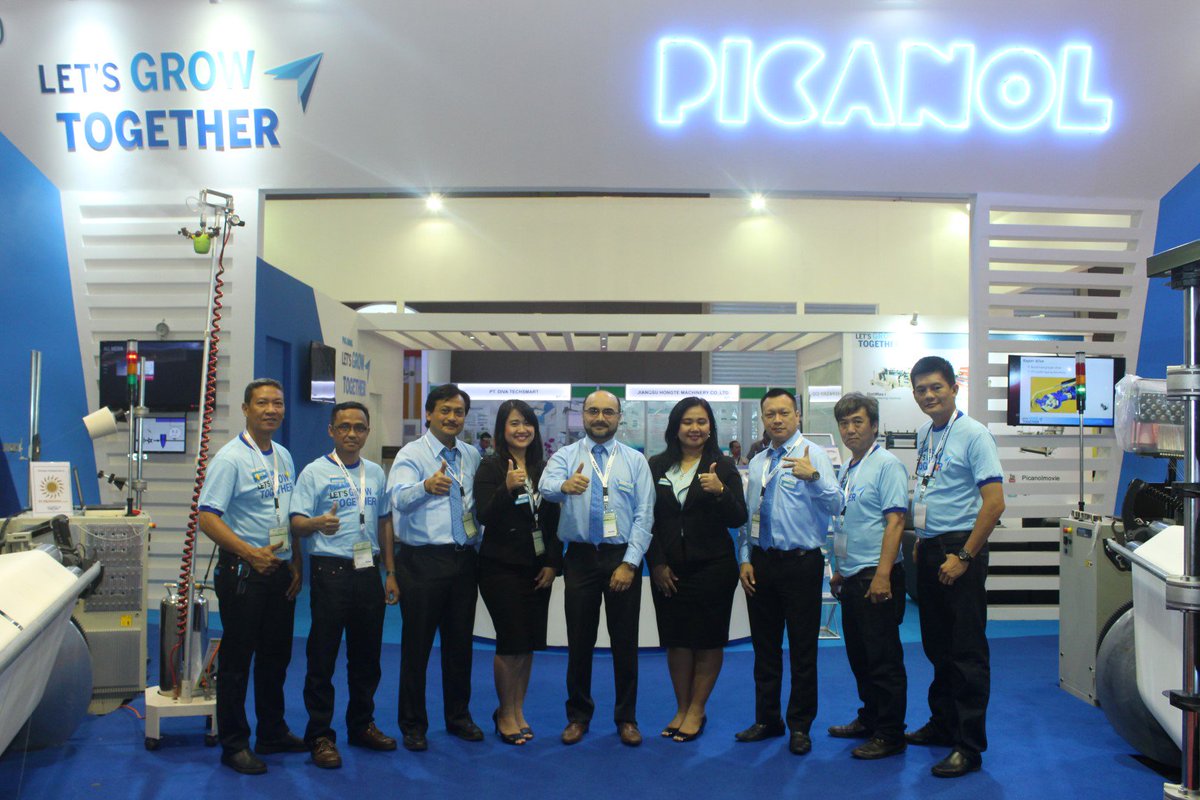 picanolnv's tweet image. 📸 Our Picanol team @ IndoIntertex 2018, 04-07 April! #Indointertex#fair #Jakarta #Picanol