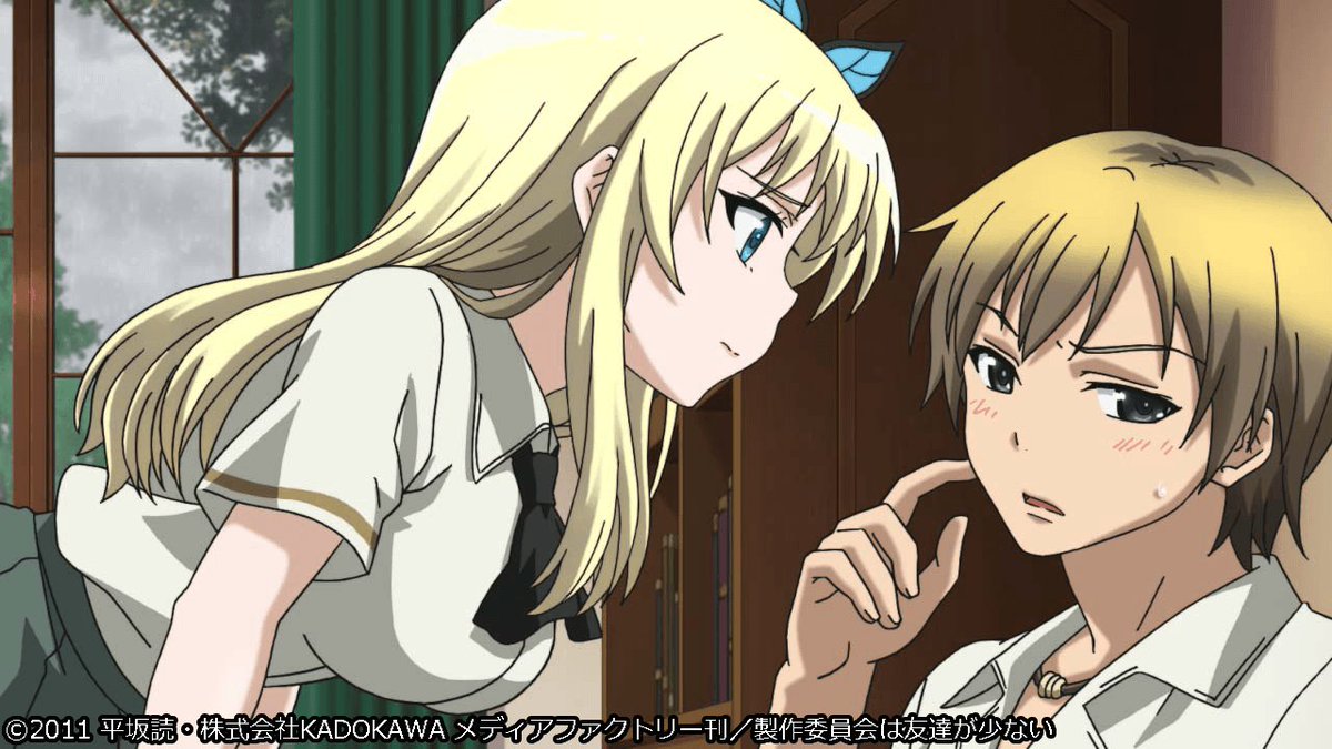 Abemaアニメ アベアニ 新学期ぼっち学園アニメsp 今夜8時スタート 僕は友達が少ない 1 8 アニメlivech アニライ エア友達と喋っている少女と友達を作るための部活作り アレだけどやけに楽しい残念系青春ラブコメ 新学期に友達が少ない