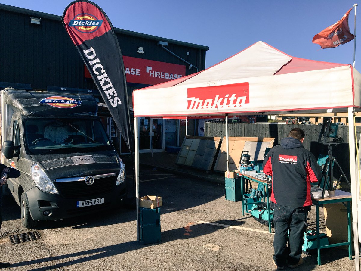 On a lovely sunny day <a href="/BuildbaseOakham/">BUILDBASE Oakham</a> Trade Event get your <a href="/DickiesEurope/">Dickies Europe</a> Phoenix safety trainers &amp; <a href="/MakitaUK/">Makita UK</a> power tools <a href="/Matt_Tomo2290/">Matt Tomlinson</a> <a href="/Paul_WDE/">Paul Elliott</a> <a href="/RoxieDickies/">Roxie Morris</a> <a href="/Chris_Dickies/">crisdie lawian</a> <a href="/joanne_wde/">WDE_Joanne</a> <a href="/chelled74/">michelle dallimore</a>
