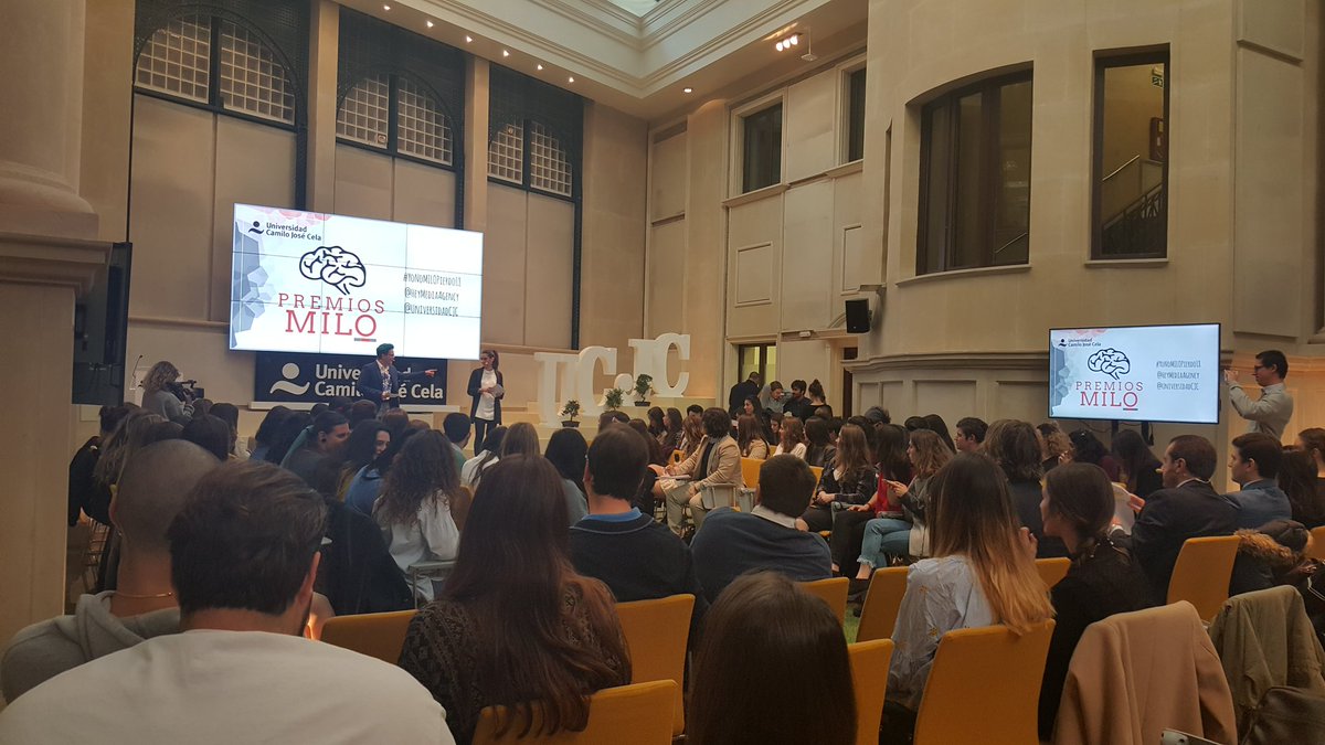 Macarena_rg's tweet photo. Sois un orgullo @HeyMediaAgency #PremiosMilo18 organizados por alumnos y disfrutados por profesores y compañeros #YoNoMiloPierdo #gracias https://t.co/4EOzqUoyFr