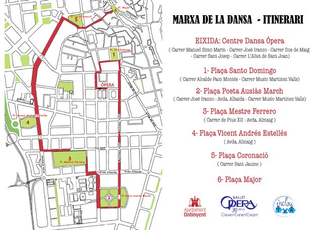 BalletOpera's tweet image. OPERA 30 AÑOS- MARCHA DE LA DANZA📣📣📣📣 momento de caminar, de pasear por la danza todos juntos arrimando hombro con hombro. Una marcha a beneficio de INCLOU-TEA
Información en Centro danza Ópera tf 962387464- 659257798-650088982.
INSCRÍBETE , TE ESPERAMOS