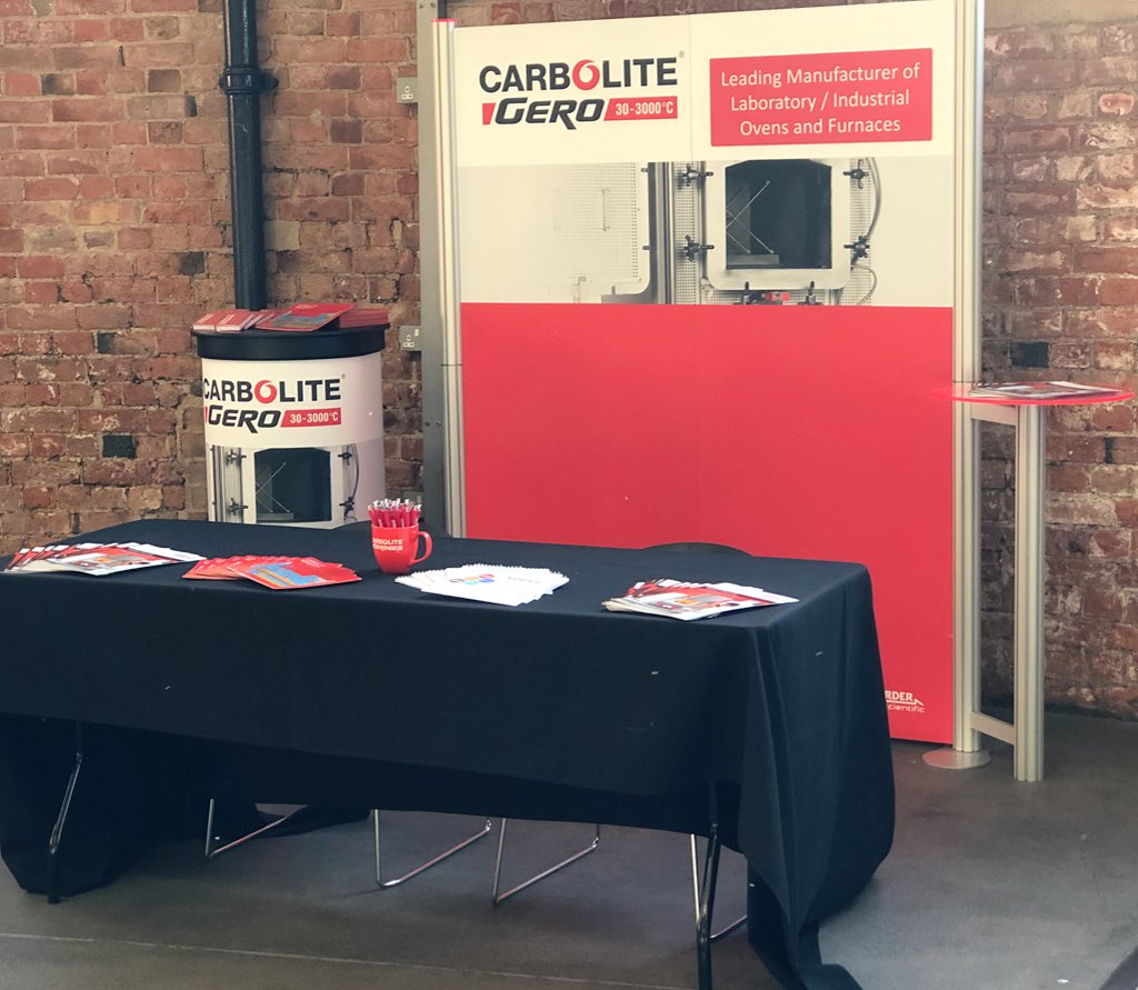 Our stand <a href="/thermengshow/">The Thermal Eng Show</a> today. Why not visit us in the Roundhouse by Derby Station and discover how we can fulfil your oven and furnace needs?