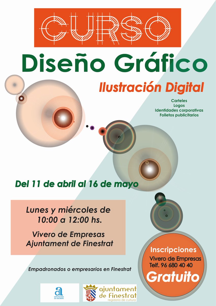 FinestratAdl's tweet photo. Si quieres #crear tu propio logo o #diseñar la imagen corporativa de tu #empresa, en #viveroempresas de @AytoFinestrat te damos la oportunidad. https://t.co/Hb83RAqbgs