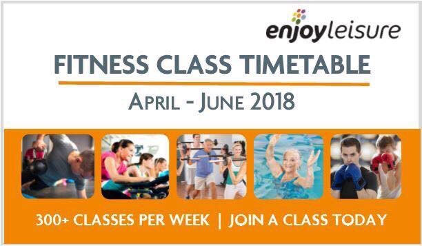 Here you go .... YOUR NEW FITNESS CLASS TIMETABLE FOR APRIL - JUNE 2018 available to download now... 

enjoyleisure.com/GetFile.aspx?i…