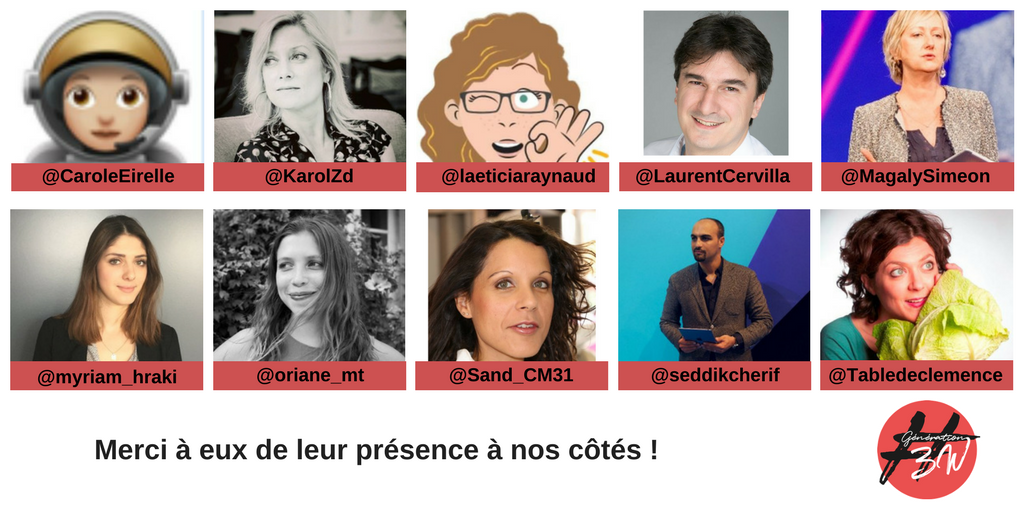 Generation3W's tweet photo. Ils partagent cette envie de booster l'#entrepreneuriatfeminin ! 👏
Merci à eux de leur présence à nos côtés ! #generation3W
@CaroleEirelle
@KarolZd
@laeticiaraynaud
@LaurentCervilla
@MagalySimeon
@myriam_hraki
@oriane_mt
@Sand_CM31
@seddikcherif
@Tabledeclemence https://t.co/m36J63KKwN