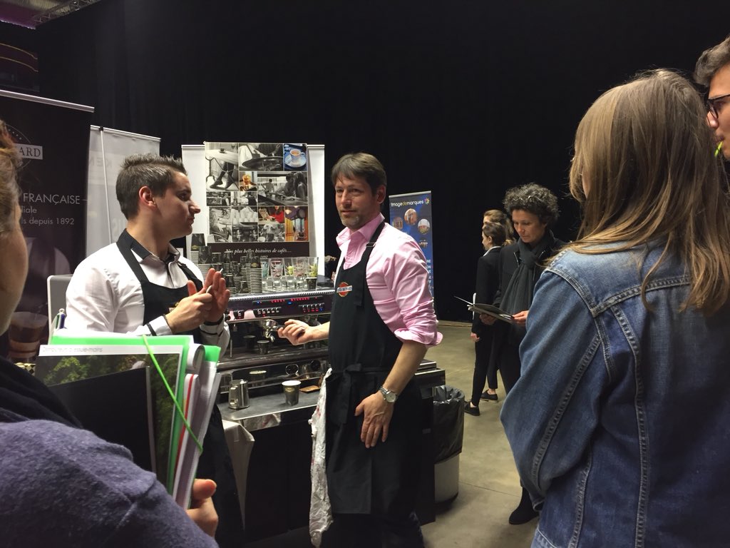 GNI_Grand_Ouest's tweet photo. Atelier produits: Animations chez #caféRichard « #Barista: réaliser des latte, macchiato, mocaccino » #WorkChope2018 @GNI_Grand_Ouest https://t.co/uKzFgA197Q