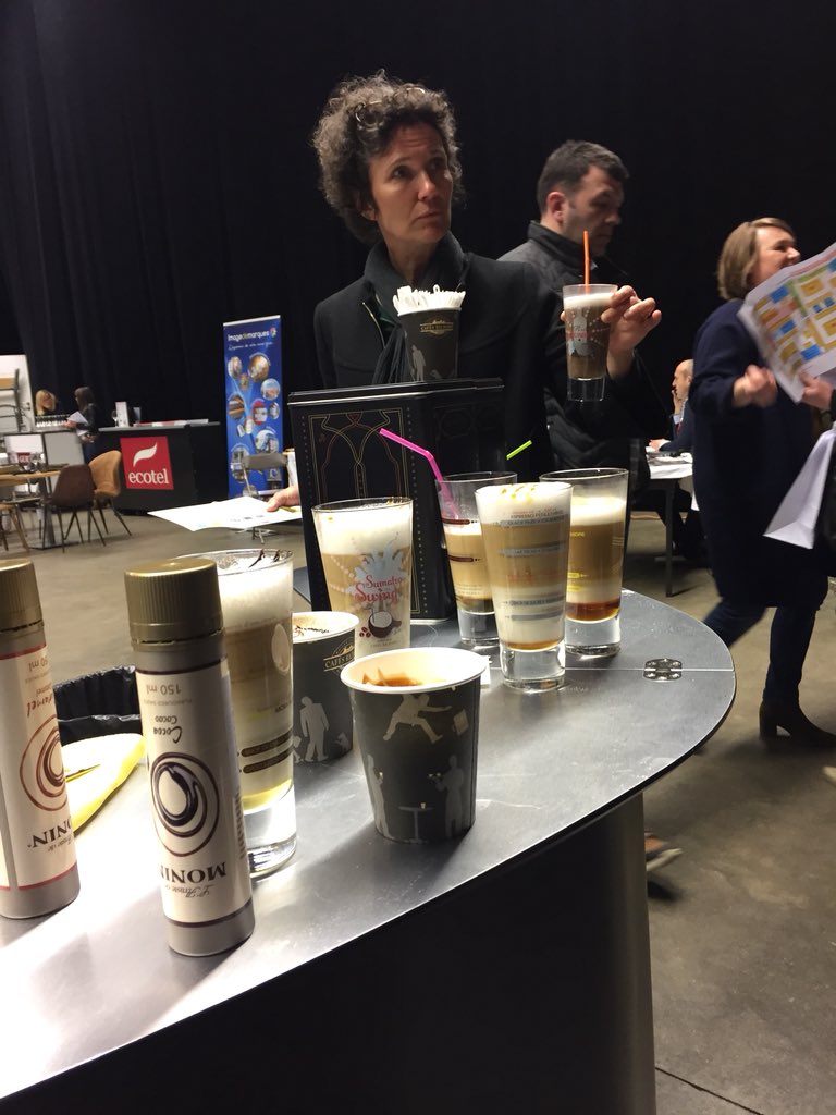 GNI_Grand_Ouest's tweet photo. Atelier produits: Animations chez #caféRichard « #Barista: réaliser des latte, macchiato, mocaccino » #WorkChope2018 @GNI_Grand_Ouest https://t.co/uKzFgA197Q