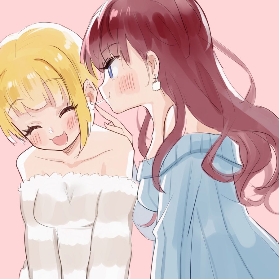 一ノ瀬志希 ,宮本フレデリカ 「??? #しきフレ 」|摸魚企鵝🐧Moyuのイラスト