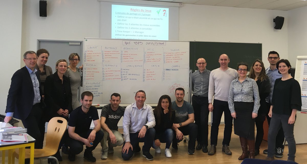 Fin de la session de mars du Certificat Manager les Hommes et les équipes @ESCClermont  #formation #Management Dernières places disponibles pour la session qui commence fin avril : lnkd.in/gFcy66A