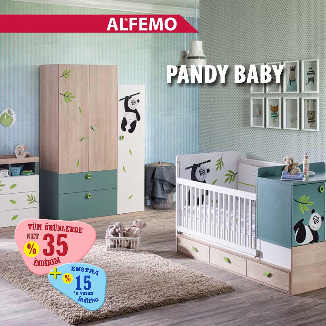 PANDY BABY bebek odası, sağlıklı ve estetik görünümü ile bebeğiniz için en iyisi...
#alfemo #kidsandteens #baby #mobilya #furniture #bebekodası #çocukodası #panda #art #design #designer #babyroom #babyroomdecor #dekorasyon #içmimar #bebekalışverişi #instababy #baby