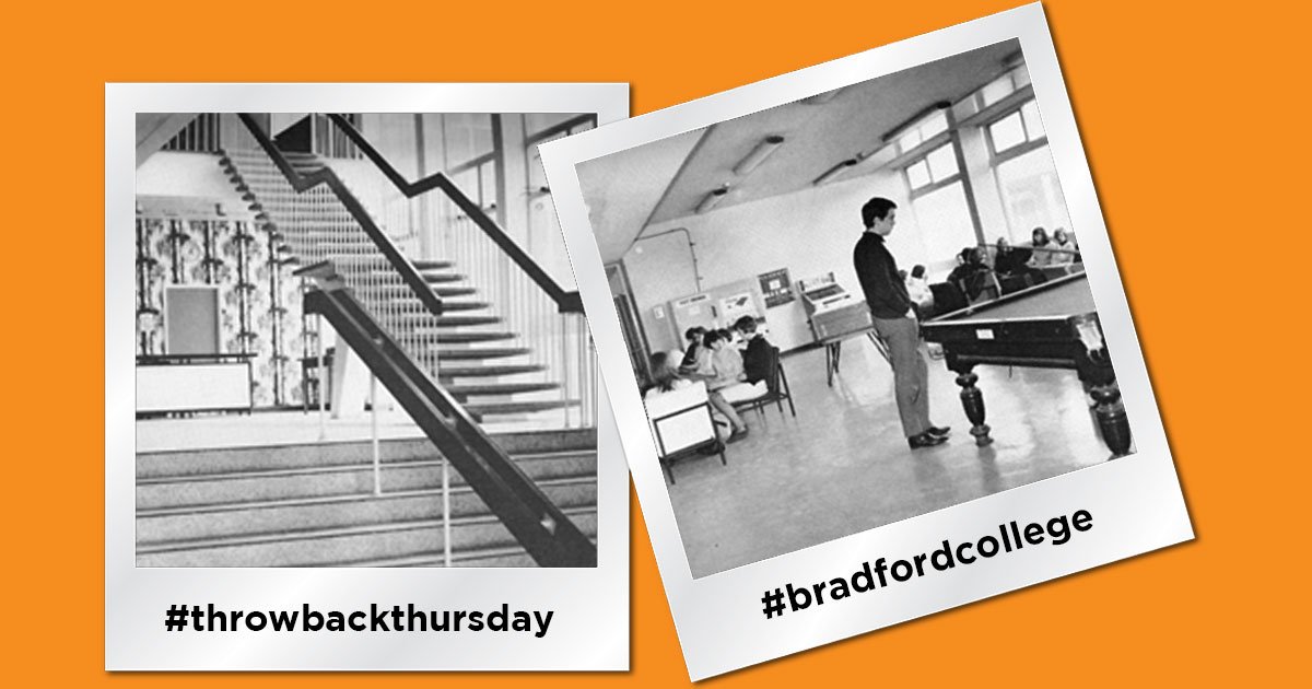 Bradford College tweet media