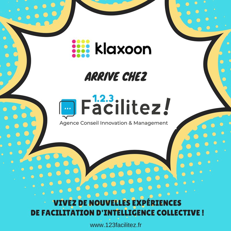 Si vous souhaitez vivre des expériences de facilitation d'Intelligence Collective, avec, en plus, l'apport des solutions numériques <a href="/KlaxoonFR/">Klaxoon, a Wrike company</a> , faites appel à l'expertise <a href="/123facilitez/">1, 2, 3, Facilitez !</a> 

123facilitez.fr
<a href="/IsabelleDUCHAMP/">Isabelle DUCHAMP I:D</a>