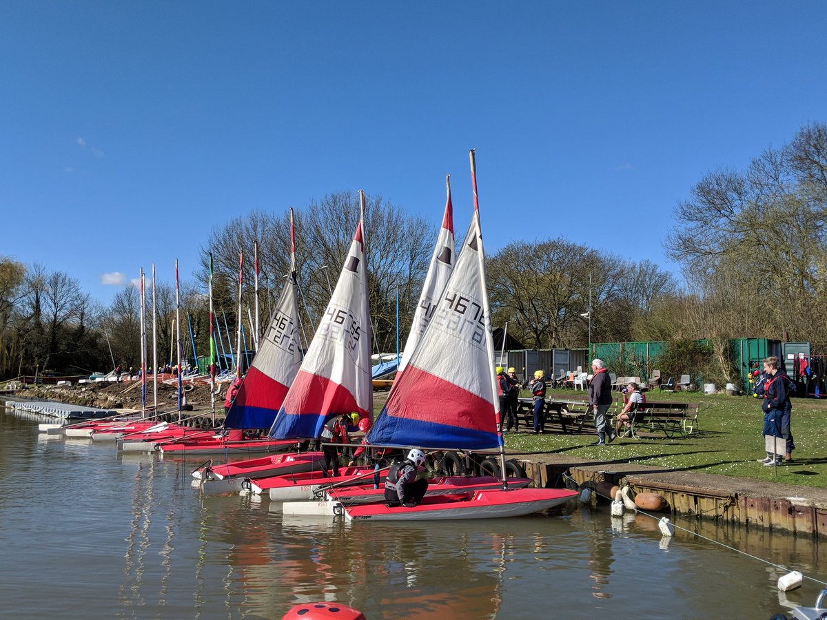 Glorious day at ESSA for day 3 of our sailing course.