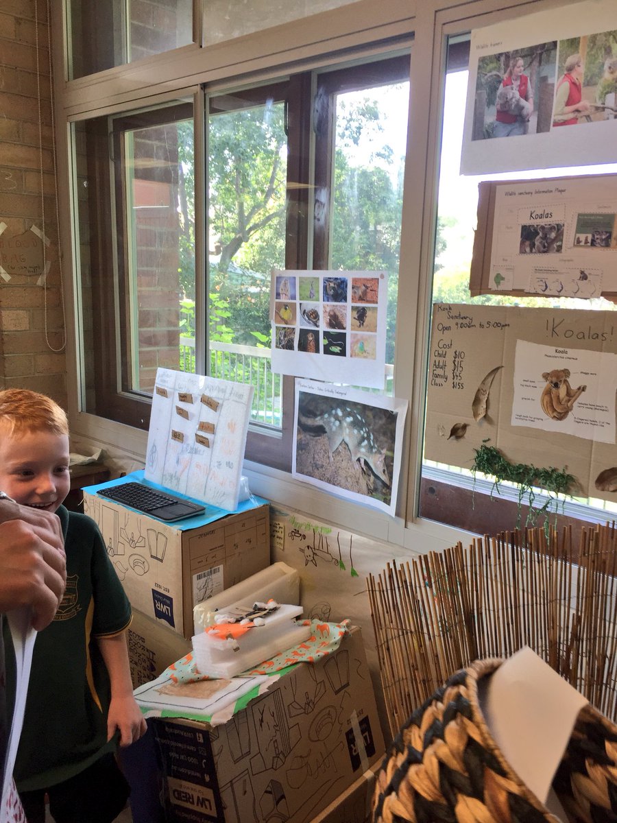 pipcwmason's tweet photo. Checking out @CamdenvillePS wildlife sanctuary #playbasedlearning today. Love how they’ve tied the theme into the whole-school #projectbasedlearning on sustainability and living things. So much learning on display from these eloquent Kinder students! https://t.co/GUpOFfc3eG