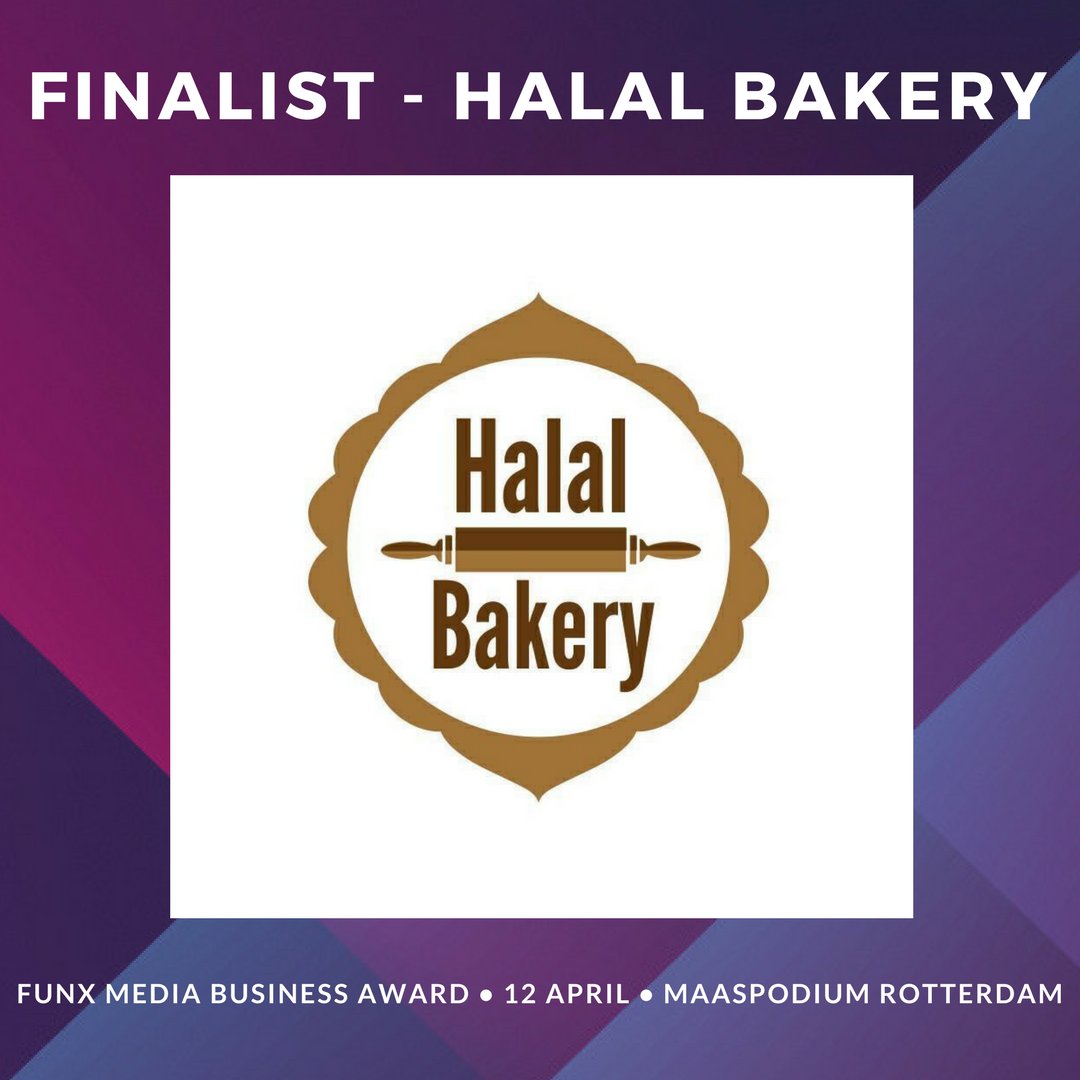 FunX_Media's tweet photo. Tijdens de finale van de FMBA op 12 april gaat deze ondernemer de strijd aan met de andere finalisten en moeten zij de vakjury imponeren met een pitch. De winnaar ontvangt een reclamecampagne op FunX t.w.v €7.500 🏆 #FMBA #HalalBakery ► https://t.co/G40lkMp8PN https://t.co/aqpPNdIrDO