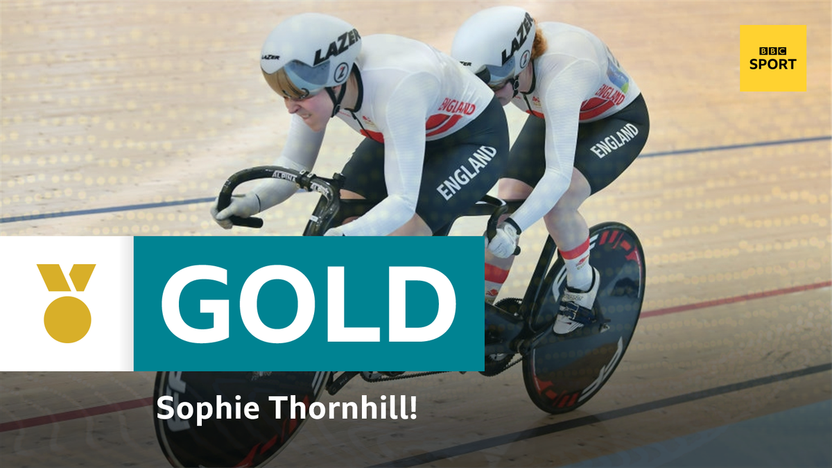 BBCSport's tweet photo. England's Sophie Thornhill takes gold in the women's B&amp;VI sprint finals! 🏅

📺 @BBCOne 
📺 @BBCRedButton
📱 https://t.co/GrailyYrno

#GC2018 #bbcgoldcoast https://t.co/2u8Ff7wKb5