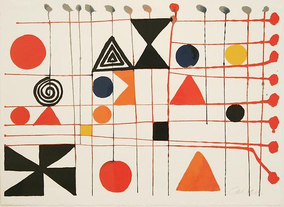 retroviny's tweet photo. Umění z šedesátek - Alexander Calder, 1960s
(koho taky hned napadly piškvorky?!)

#1960s https://t.co/lKcVYrNMiU