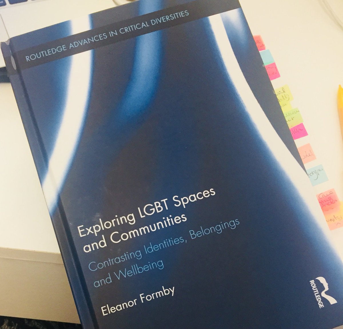 HazelMarzetti's tweet photo. Over Christmas I read this fabulous book, which I would really recommend for people thinking about and working on LGBT+ communities, and so I wrote a wee review of it which has just been published here: https://t.co/q64ZzDLF8O #acwri #queerphd #phdwomen #queeracademy https://t.co/haMbYMYNtf