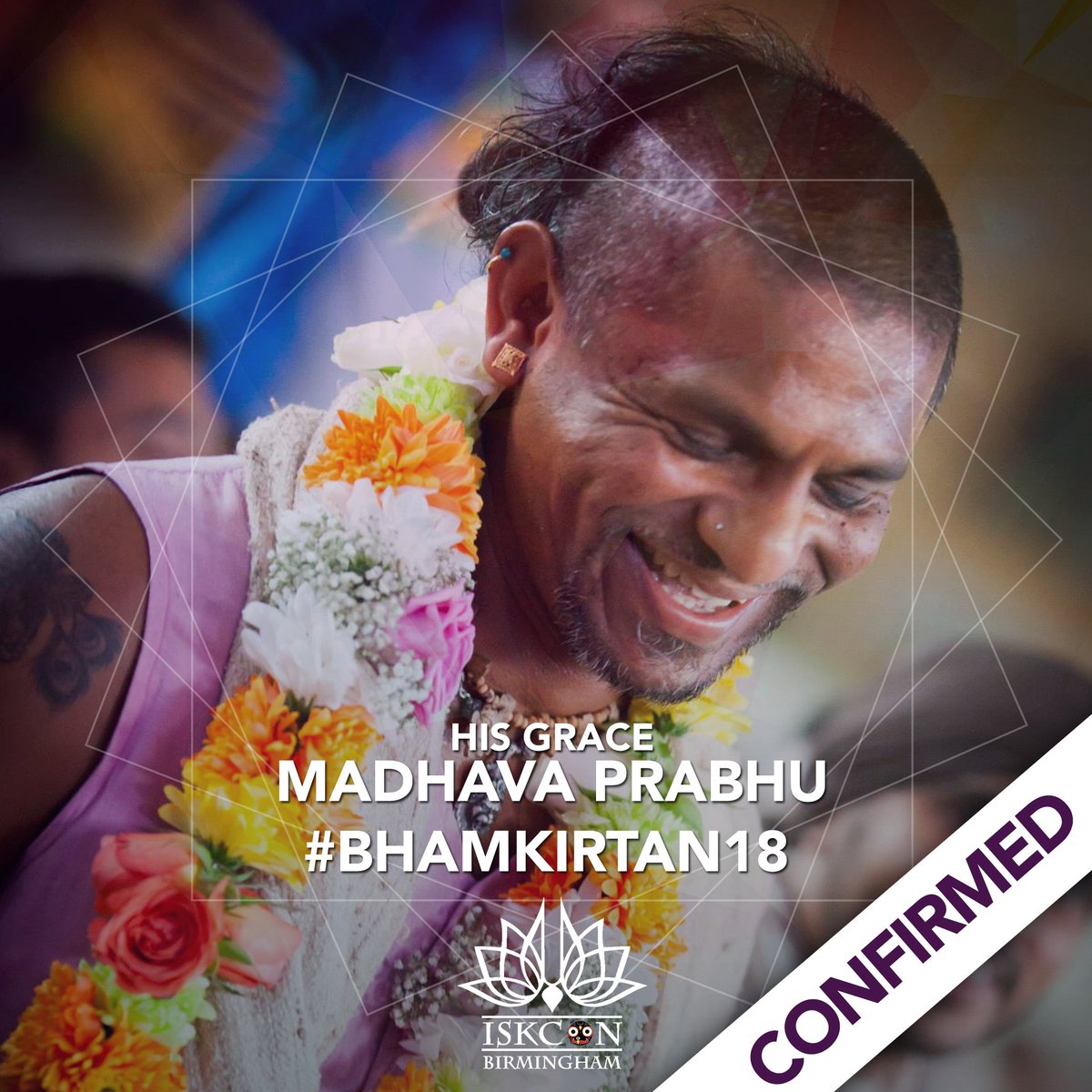 iskconbhamuk's tweet photo. CONFIRMED - His Grace Madhava Prabhu 

Get your FREE ticket(s) TODAY on https://t.co/F0m2I8787I! https://t.co/OdB8vPnPWy