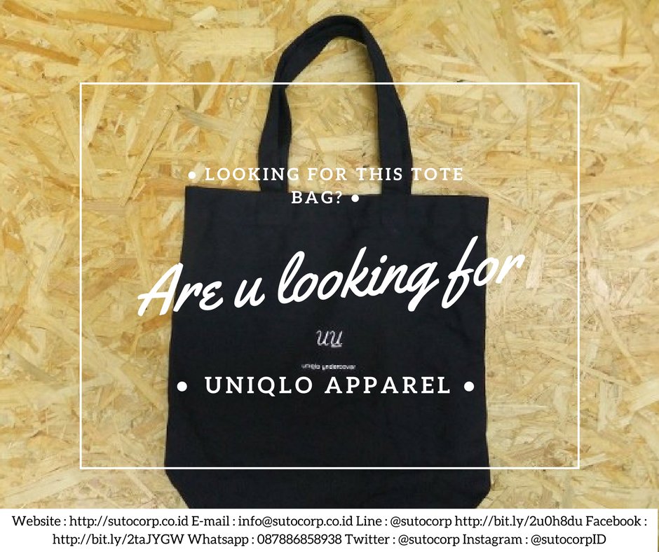 SuToCorp's tweet image. Konnichiwa!
Interested in tote bag uniqlo with auction price?
Tryhere : bit.ly/2r7QAUz

#handbag #monogram #monogrameverything #personalizedgifts #customized #personalizedbag #fashionbag #totebag #shoppingaddict #personalshopper #personalshopping #visuals #lifestyle