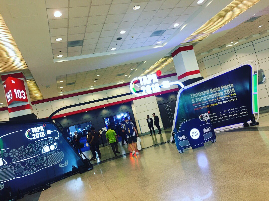 Self_Trading's tweet photo. 展示会に視察に行ってきましたー‼️
明日は通訳さんと一緒に商談♫
#展示会 #TAPA #バンコク https://t.co/5IFGg7hmSF