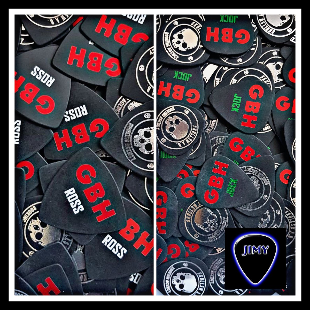 GBH!!! #púas #púaspersonalizadas #guitarrista #picks #custompicks #música #music  #guitarist #instrumentosmusicales  #guitarplayer #thepickcollector #guitarrist #GBH