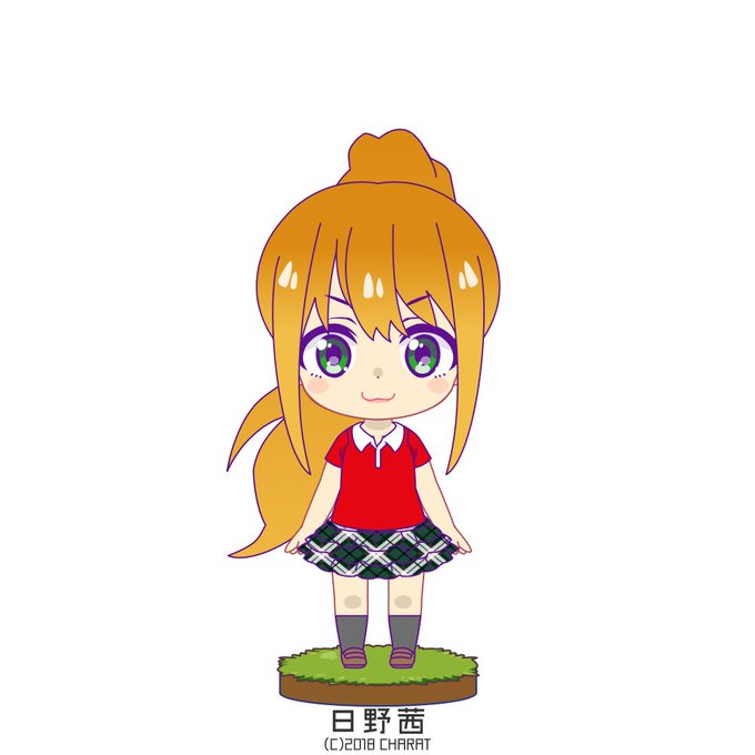 Charatで作ってみた日野茜のtwitterイラスト検索結果