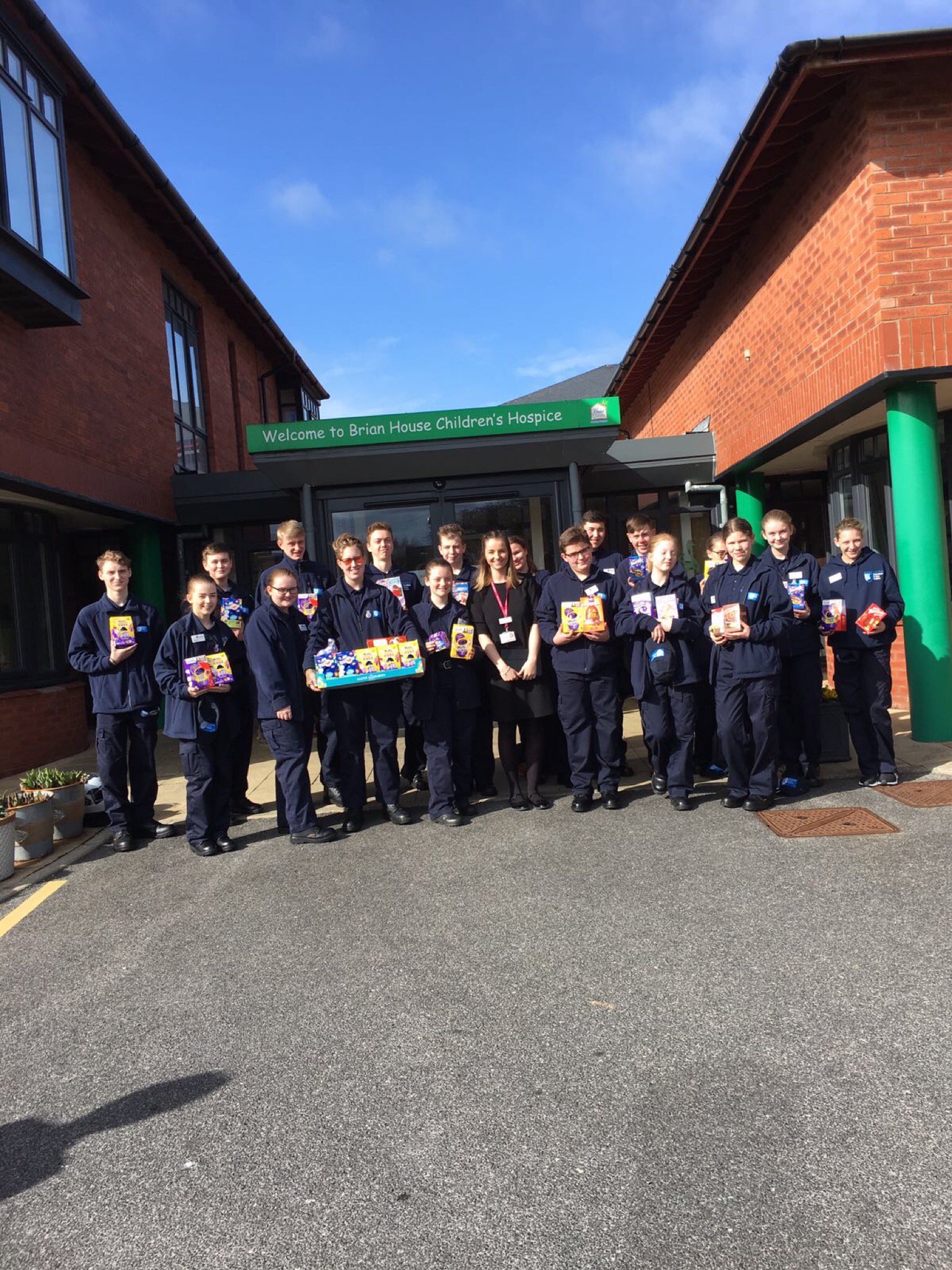 Lancs Police Cadets On Twitter Blackpool Cadets Kindly Donating 