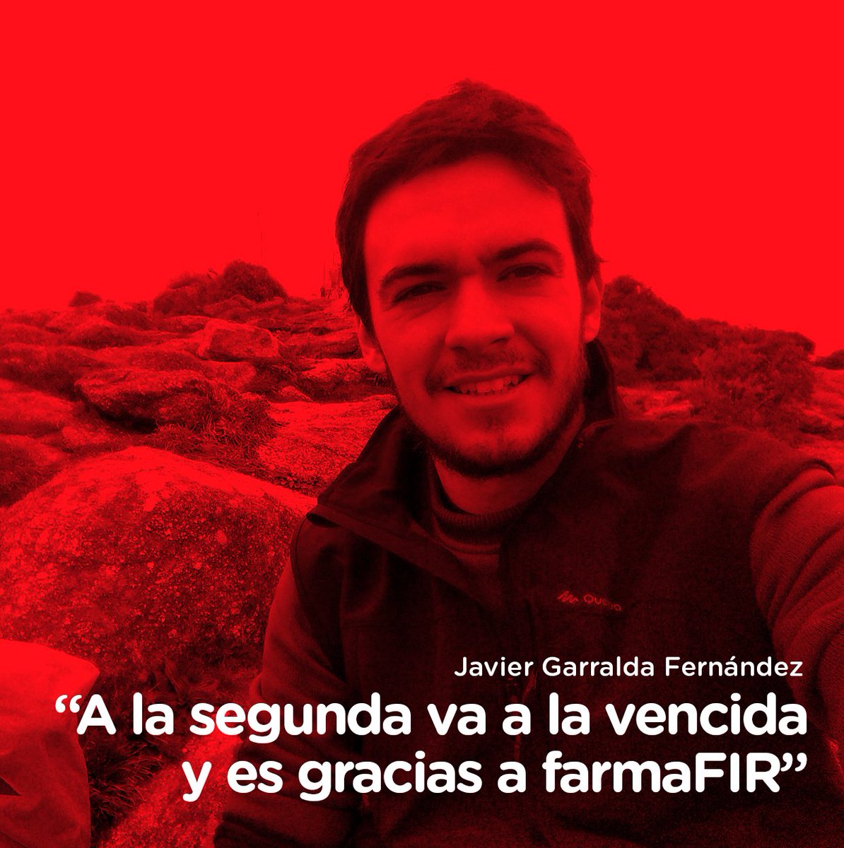 ¡Siguen llegando testimonios de alumnos farmaFIR! Esta vez, Javier, desde el Camino de Santiago:
Puede que a la primera. Tal vez a la segunda. Pero cuando persigues el FIR con todas tus fuerzas... un día llega. ¡Buen camino amigo! #ElFIRConGarantias #VaASerQueFIR