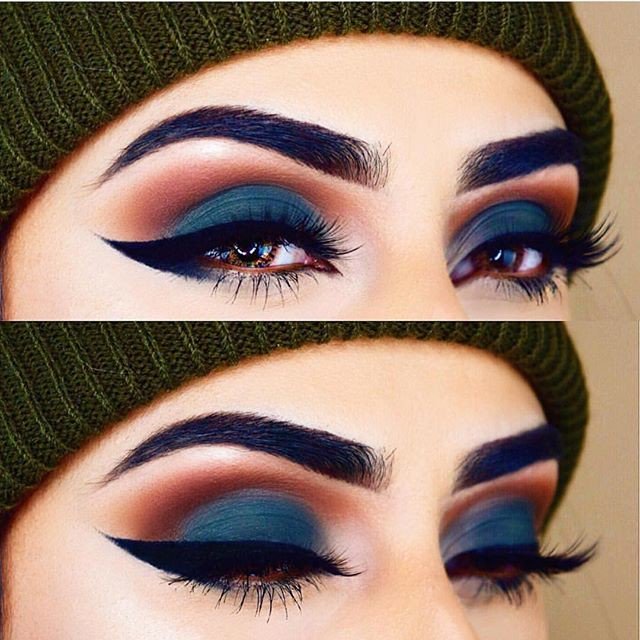 glitterspoons's tweet photo. How beautiful does this look?! I’ve always been a bit scared of blue eyeshadow but this proves how gorgeous it can look! 👀💖 #Repost @1... https://t.co/VBkEemOI6E