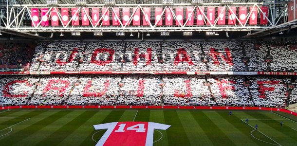 @AmsterdamArenA wordt officieel Johan Cruijff ArenA! #JohanCruijffArenA #JohanCruijff #Ajax #Amsterdam bit.ly/2JltJzp