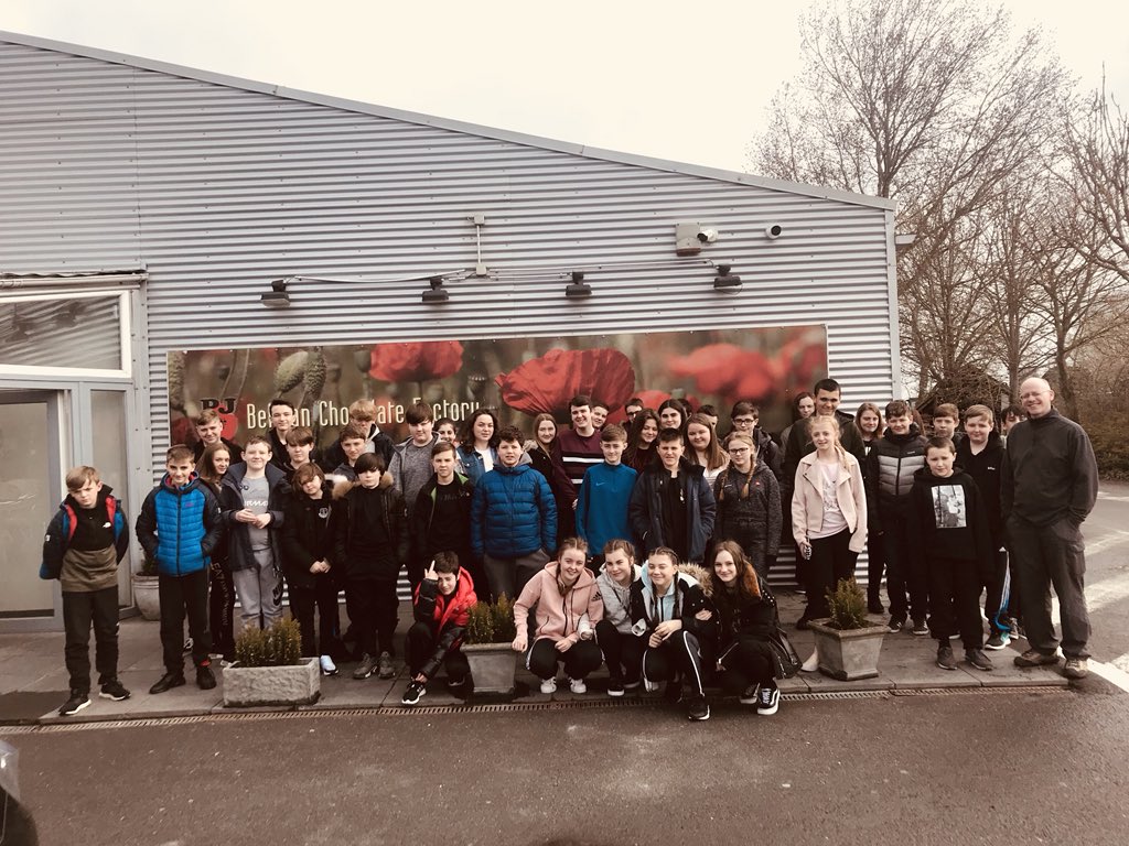 LHS_ScienceDept's tweet photo. #TeamLHS have arrived at the Belgian Chocolate factory! Take to put their cooking skills to the test... #SleepyFaces #MakingTheirOwnChocolate #EuroSpace2018 https://t.co/s6QDmaAF2I