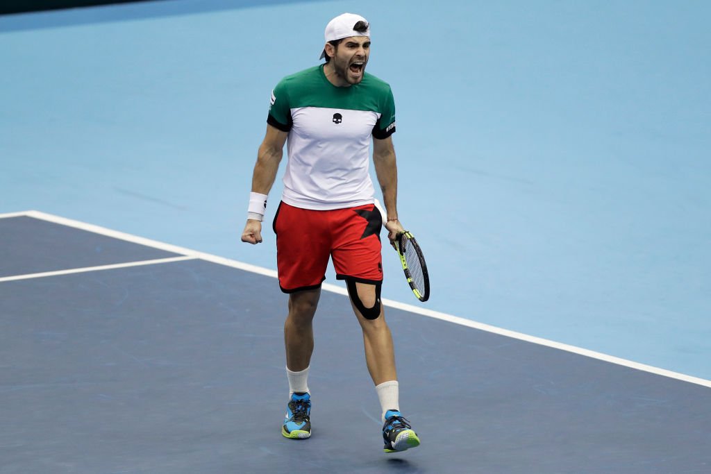 federtennis's tweet photo. Per il match di doppio di sabato i capitani hanno deciso di schierare Paolo #Lorenzi e @BolelliSimone per l'Italia, @p2hugz e @nmahut per la Francia! #stayFIT #tennis #DavisCup #ITAFRA https://t.co/dTdWVlOVs3
