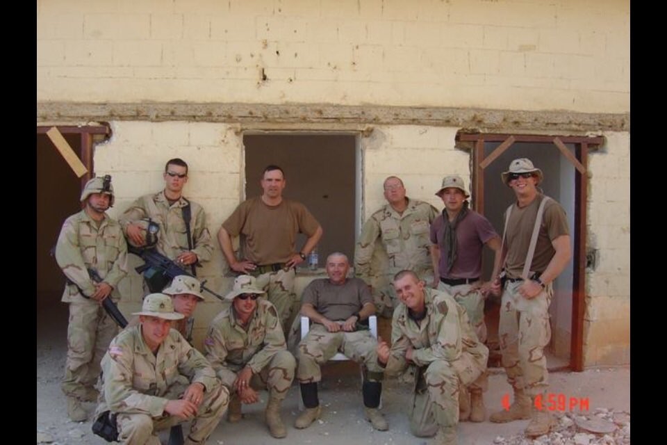 GoDucks5_Mick's tweet image. #TBT Ramadi Iraq 2003 #DevilBrigade