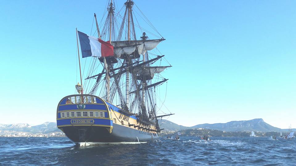 MadeinVarTV's tweet photo. Tournage de l'arrivée de l'Hermione en Rade de #toulon #emissionspeciale à venir https://t.co/OXSQObEwbj