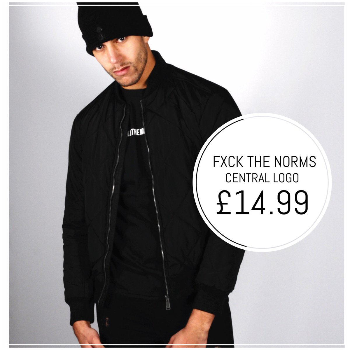 RTCClothing's tweet photo. There are only 10 central logo fxck the norms tees left! Get yours now at a reduced price of £14.99 💫 #sale #refusetoconform #refusetoconformclothing #refusetoconformdaily #fxckthenorms https://t.co/CShUIILPEO