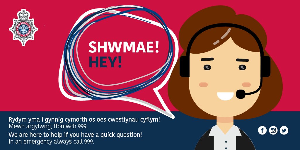We are just heading into our busy period for 101 non-emergency calls 📱. If you have a quick question or wish to contact us, why not talk to us here.