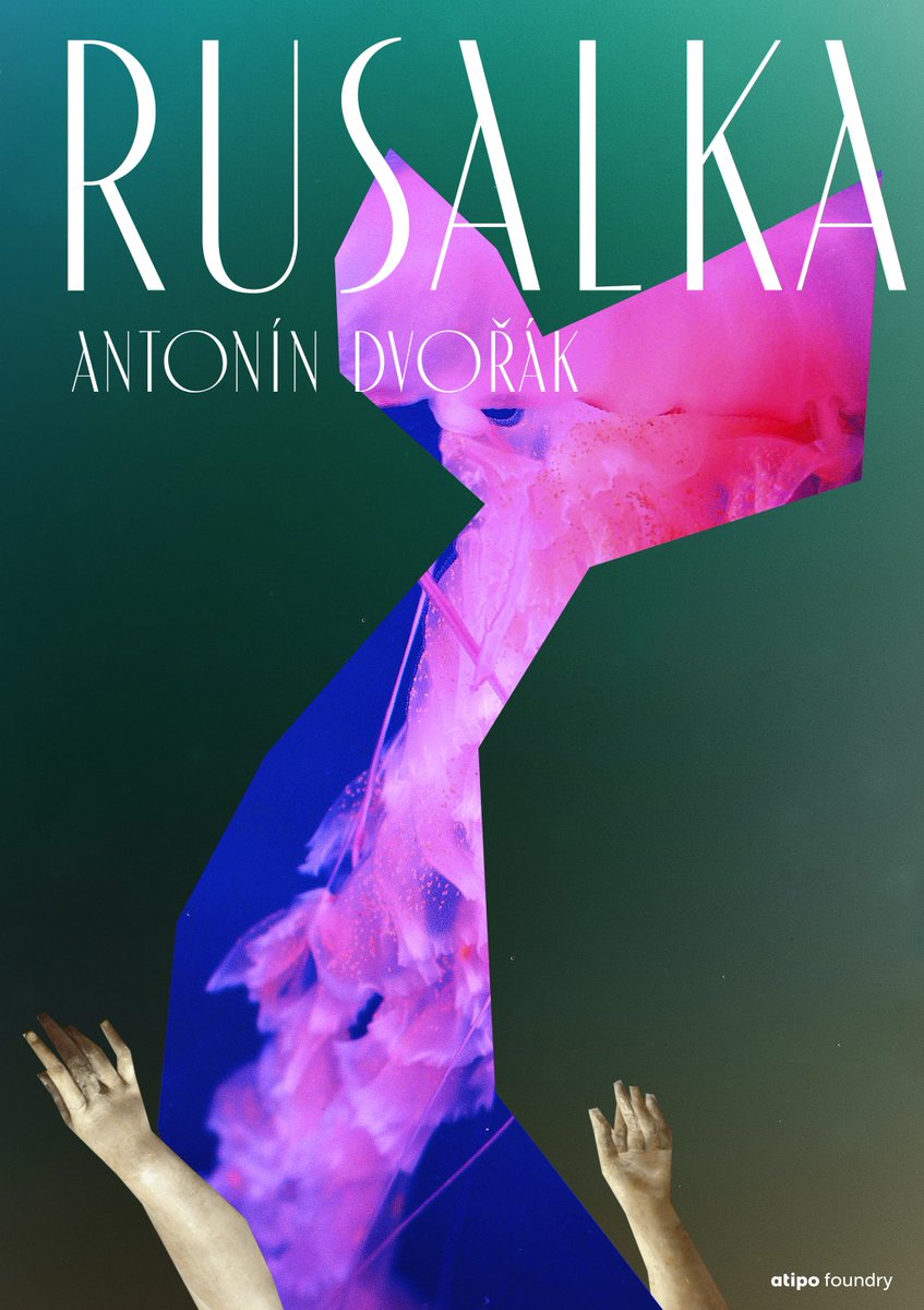 atipostudio's tweet photo. Musetta font in use. A poster collection inspired by classic operas. https://t.co/8sNjIwHIRL https://t.co/TcWpkn2Qej