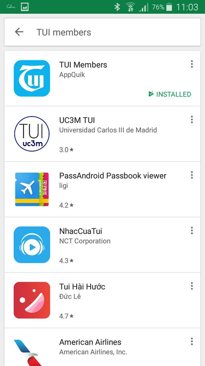 TUIunion's tweet photo. Find the app under "TUI members" in your Google or iStore. #tui18 https://t.co/KMa1GMIAeO