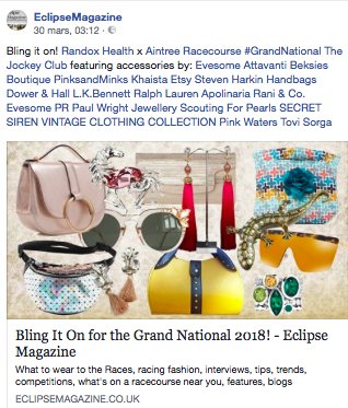 EveSomePR's tweet photo. Evesome dans le blog Hello Beauty Mag, Eclipse Magazine et dans https://t.co/fMVudzm4yf !
#hellobeautymag #evesome #madeinfrance #evederothiacob #evesomepr #bohochic #mode #trendy #shopping #clubbeauteaddict
https://t.co/3MjkXPRDfo 

visitez https://t.co/hSbuZVnuJI pour en voir + https://t.co/hUjCxyAEzm