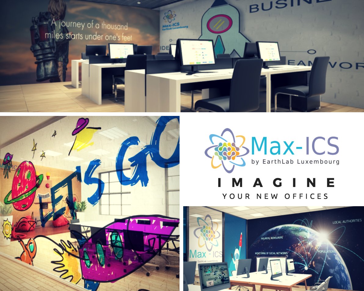 bhourte's tweet photo. Starting to collect ideas from the team for our new office branding to welcome perfectly new colleagues!
#InnovationTeam #MadeinLuxembourg #Insurtech #MaxICS #EarthLabLuxembourg https://t.co/KA13jdBCCn