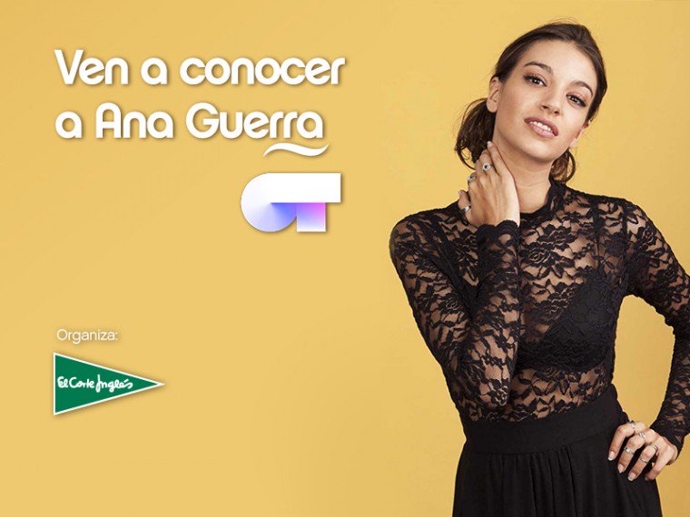 puertovenecia's tweet photo. Prepárate para conocer en persona a @AnaG_ot2017 de @OT_Oficial ¡estará firmando discos en @elcorteingles #PuertoVenecia el 13 de abril! https://t.co/iK9NWqQ4MJ https://t.co/IUQMDw5Fgr