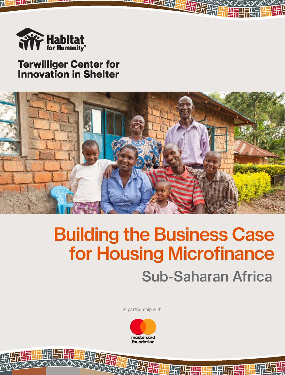 Habitat_EME's tweet photo. #BusinessCase for #HousingMicrofinance in #SubSaharanAfrica released today. It builds on a project carried out over six years in Kenya and Uganda in partnership with @MastercardFdn. Download it: https://t.co/ZuyOvHQNHE
#Terwilliger Center, @CentenaryBank, #KWFT https://t.co/xCleBijfvu