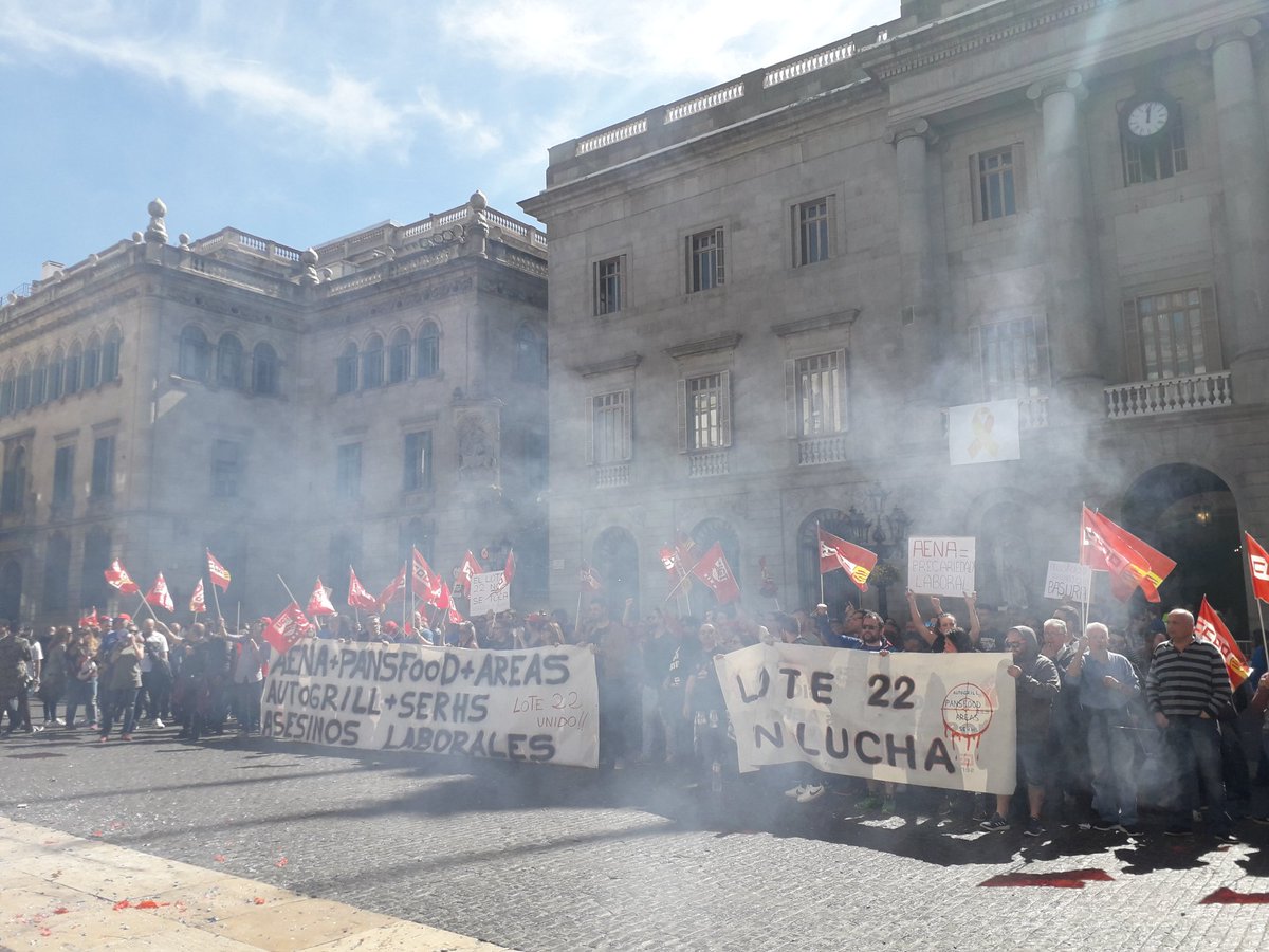 Pansfood y AENA patronales explotadoras. Solidaridad con la lucha de lxs trabajadorxs de <a href="/BCNLote22/">Lote22</a>