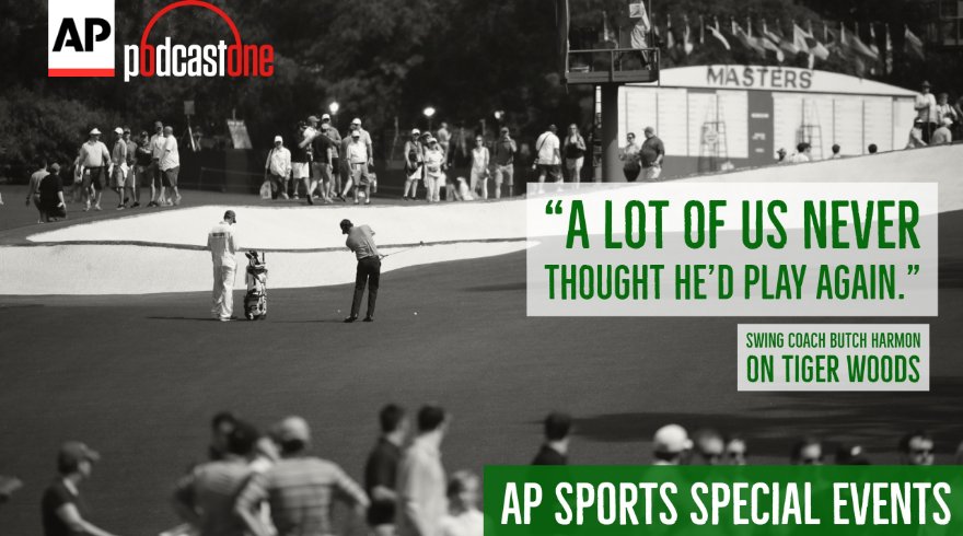 AP_Sports's tweet photo. Tiger Woods' former coach Butch Harmon tells "AP Sports Special Events," if Tiger were to win the Masters "it would be the greatest shot in the arm golf's had in a long time." Listen to the tournament preview with @DougFerguson405 at #PodcastOneSportsNet and @ApplePodcasts https://t.co/iGsQeQBv1v