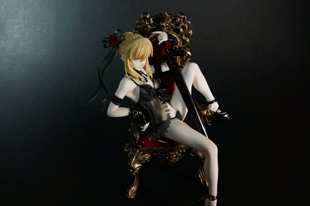 VISPO　1/7セイバーオルタ Ver2　正規品　ガレージキット　FGO Vispo様のセイバーオルタ完成しました❗今回もお客様にご依頼頂いた物