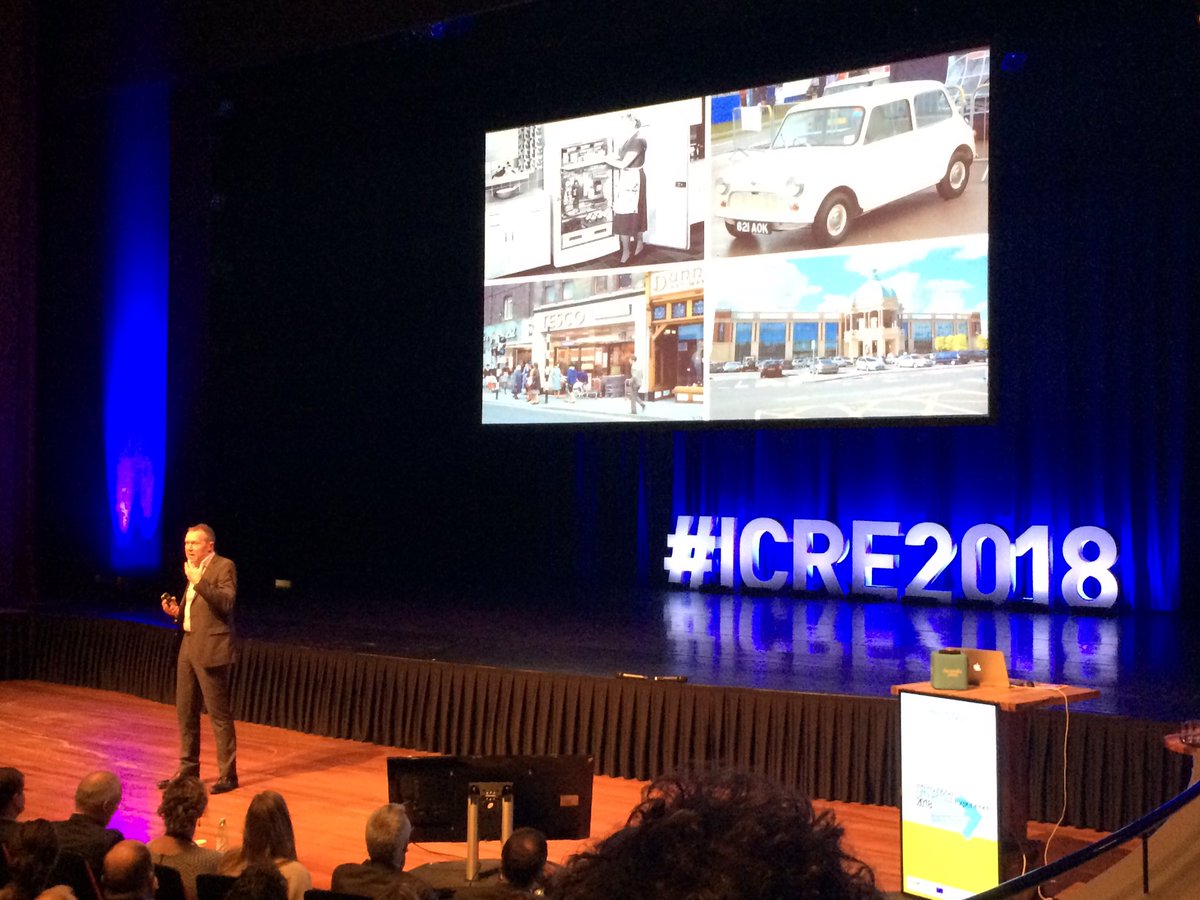 icre2018's tweet photo. Simon Quin - What are the 25 success factors to promote a city center´s vitality and viability? #ICRE2018 https://t.co/9C5sF6fAYr